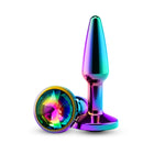 Rear Assets Tapered Plug Multicolor/Rainbow Small