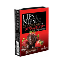 Sensuva Lips & NipsÂ Pleasure KitÂ Chocolate Strawberry