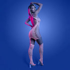 Fantasy Lingerie Glow Metamorphic Glow-in-the-Dark Bodystocking Dress O/S
