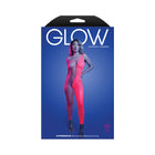 Fantasy Lingerie Glow Hyperdrive UV Reactive Rhinestone Bodystocking O/S