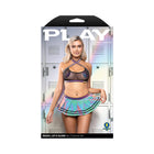 Fantasy Lingerie Play Ready, Let''s Glow! 5-Piece Costume Set S/M