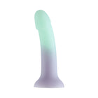 Adam & Eve Ombre Curve Liquid Silicone Dildo
