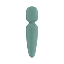 Evolved Rumble Wand Rechargeable Vibrating Mini Wand Silicone Green