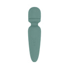Evolved Rumble Wand Rechargeable Vibrating Mini Wand Silicone Green