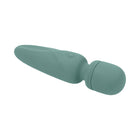 Evolved Rumble Wand Rechargeable Vibrating Mini Wand Silicone Green