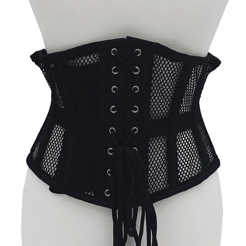 Rouge Mesh Corset Black 3XL/4XL