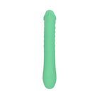 Evolved Full Throttle Rechargeable Warming Vibrator Silicone Mint Green