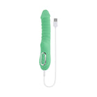 Evolved Full Throttle Rechargeable Warming Vibrator Silicone Mint Green