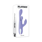 Playboy Nubbin Rubbin Rechargeable Dual Stimulator Vibe Silicone Purple