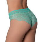 Magic Silk Caribbean Crush Low Rise Cheeky Panty Aqua Glow L/XL