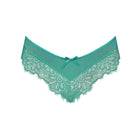 Magic Silk Caribbean Crush Low Rise Cheeky Panty Aqua Glow Queen Size