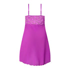 Magic Silk Butterfly Fantasies Gown & Thong Set Neon Purple S/M