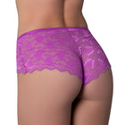Magic Silk Butterfly Fantasies Boy Short Neon Purple S/M
