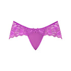 Magic Silk Butterfly Fantasies Boy Short Neon Purple Queen Size
