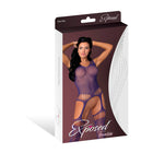 Magic Silk Seamless Bodystocking Purple O/S