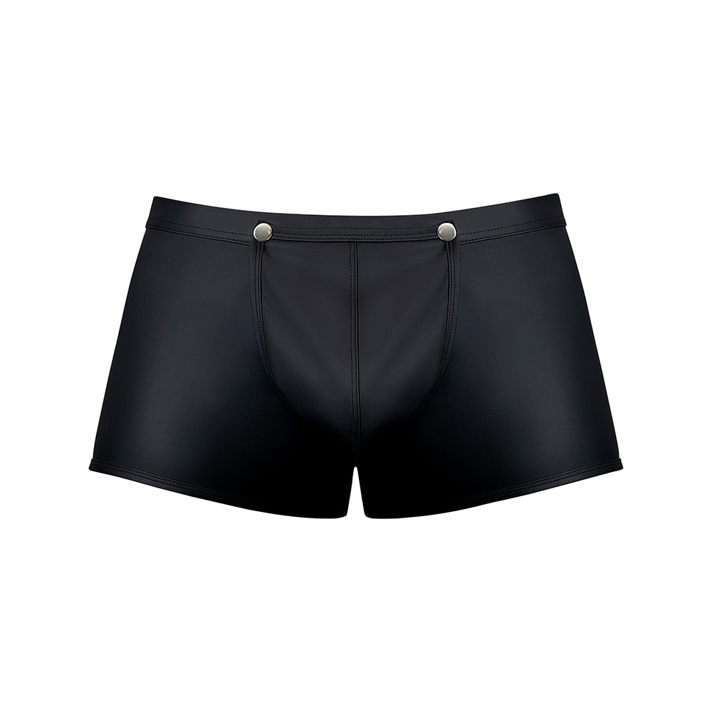Male Power Oh Snap! Snap Off Short Black L