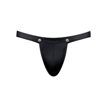 Male Power Oh Snap! Snap off Thong Black L/XL