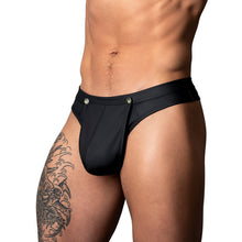 Male Power Oh Snap! Snap Off Jock Black S/M
