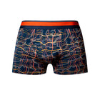 Male Power Soo Cumfy Boxer Brief Navy/Orange XL
