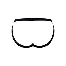 Male Power Hot Mesh Jock Black/Red S/M