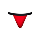 Male Power Hot Mesh Jock Black/Red L/XL