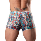 Male Power Your Lace Or Mine Pouch Short Geometric M