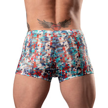 Male Power Your Lace Or Mine Pouch Short Geometric M