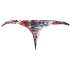 Male Power Your Lace Or Mine Bong Thong Geometric L/XL