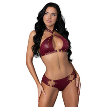 Lust Fetish Juno Burgundy S/M