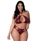 Lust Fetish Juno Burgundy Queen Size