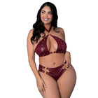 Lust Fetish Juno Burgundy Queen Size