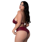 Lust Fetish Juno Burgundy Queen Size