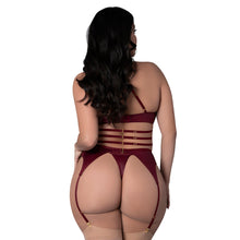 Lust Fetish Kira Burgundy Queen Size