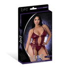 Lust Fetish Kira Burgundy Queen Size
