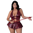 Lust Fetish Seraphina Burgundy Queen Size