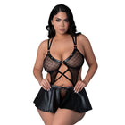 Lust Fetish Double Crossed Anastasia Black Queen Size