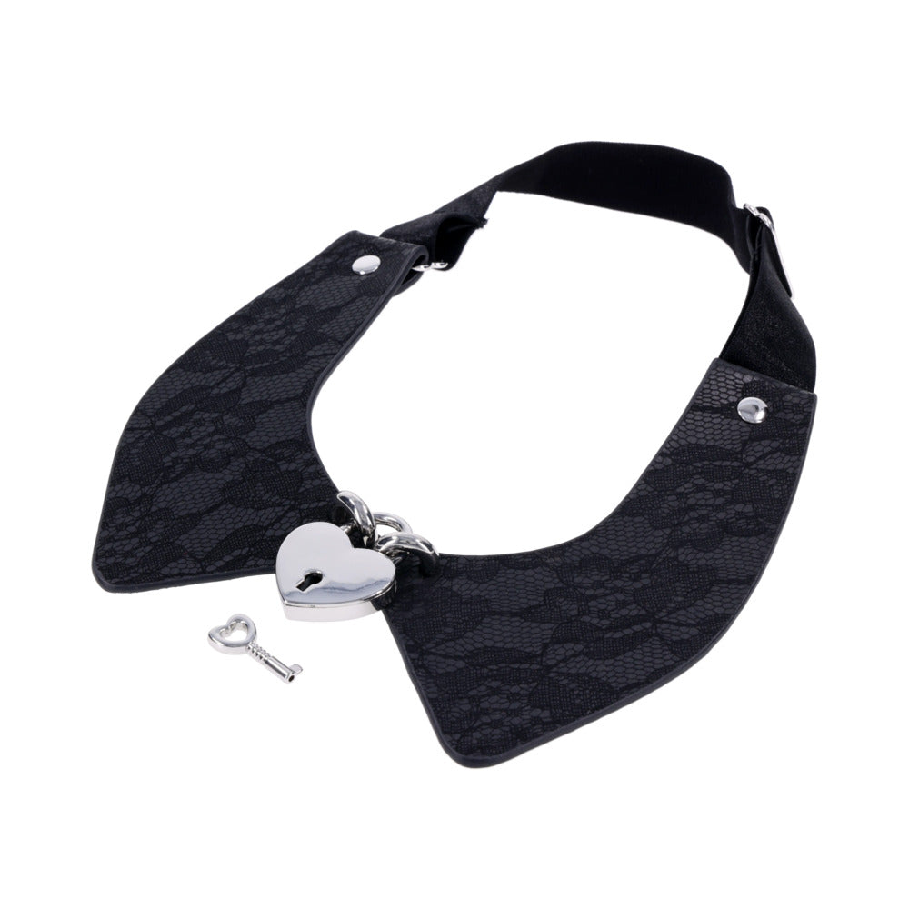Sportsheets Sex & Mischief Heartbound Lace Day Collar