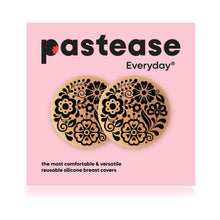 Pastease Halos Reusable Sticky Adhesive Silicone Nipple Cover Floral Nude Small A-C Cup