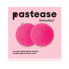 Pastease Halos Reusable Sticky Adhesive Silicone Nipple Cover Neon Pink Glow-in-the-Dark Small A-C Cup