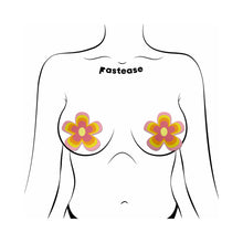 Pastease Groovy Flower Pasties in Pink Lemonade