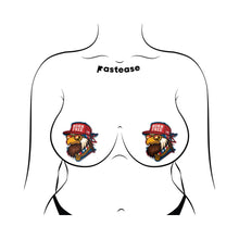 Pastease Patriotic Born Free Red White & Blue American Glory Eagle Nipple Covers