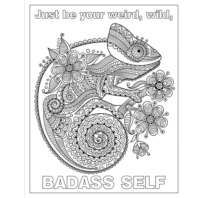 F*cking Fantastic:Â A Colossal Kick-Ass Coloring Book