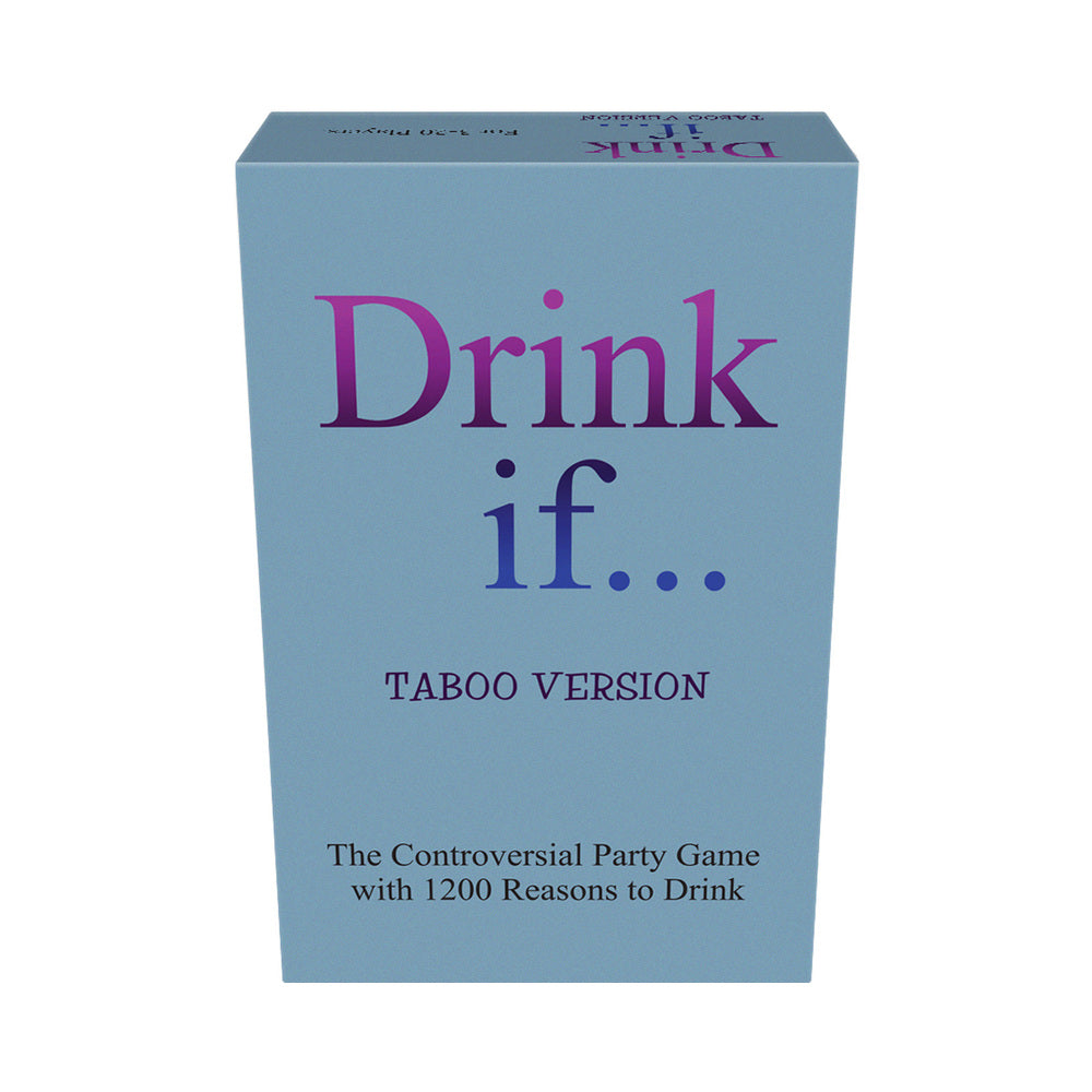 Drink If... Taboo