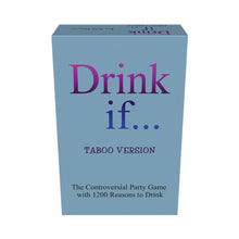 Drink If... Taboo