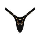 Strap-On-Me Leatherette Harness Fabulous One Size Black Glossy