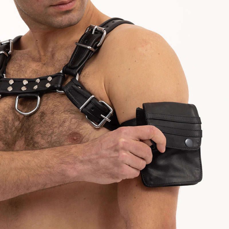 Prowler RED Leather Wallet Black