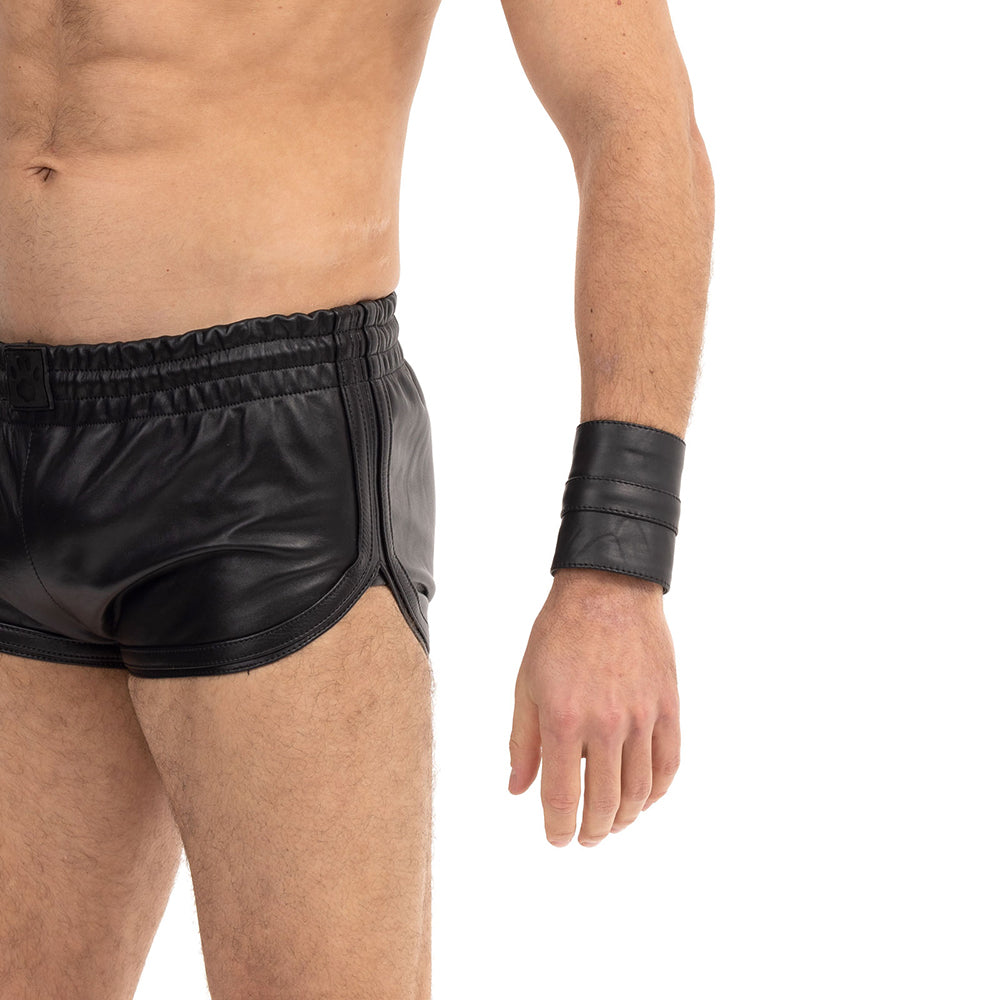 Prowler RED Leather Wrist Wallet Black L