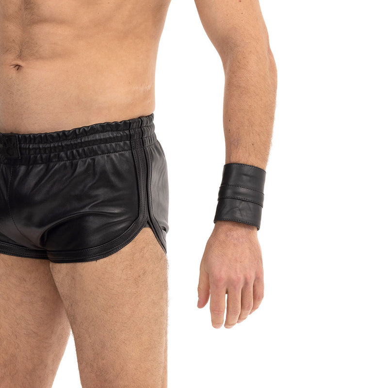 Prowler RED Leather Wrist Wallet Black L