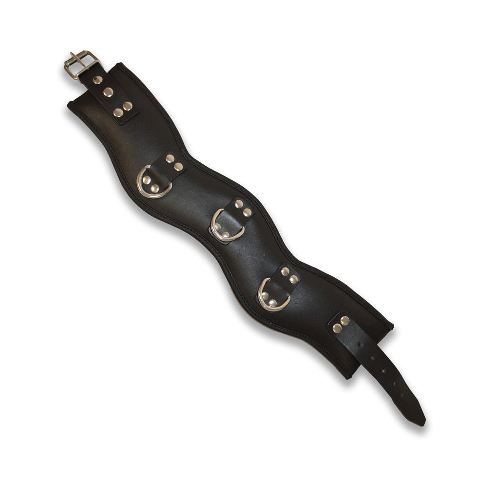 Prowler RED Leather Posture Collar S/M