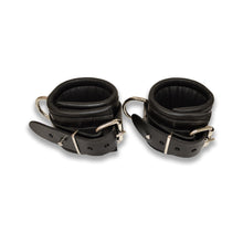 Prowler RED Leather Lockable Wrist Restraints L/XL